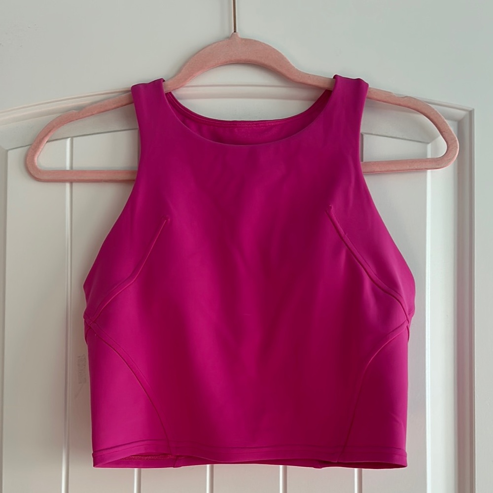 Sonic Pink Wunder Train Racerback Tank Top